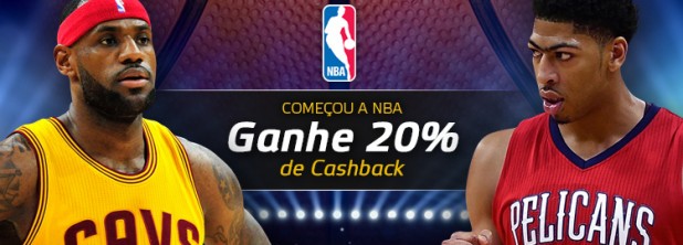 NBA 20% de Cashback