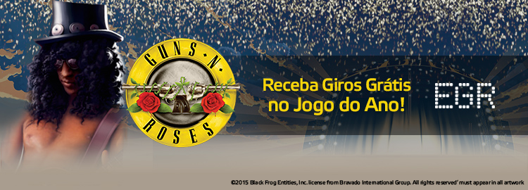 Guns N’ Roses Slot ganha “Oscar” do jogo
