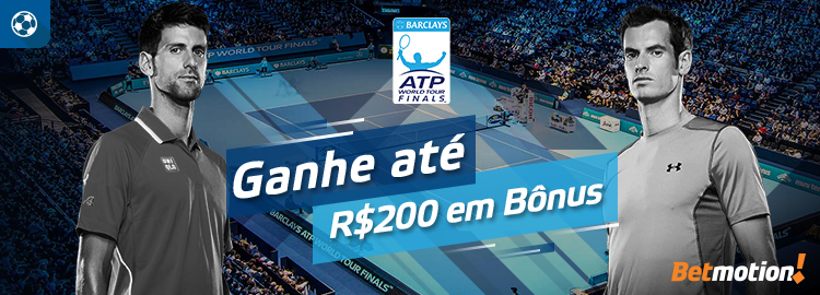 Apostas no ATP World Tour Finals geram bônus em dinheiro