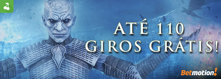 Novos jogadores ganham 110 giros grátis no Game of Thrones Online Slot