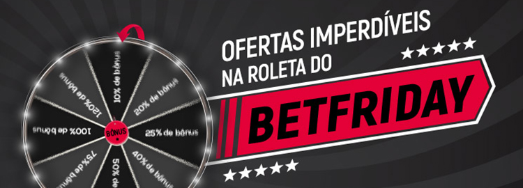 ROLETA DO BETFRIDAY: Comemore a Black Friday no Betmotion