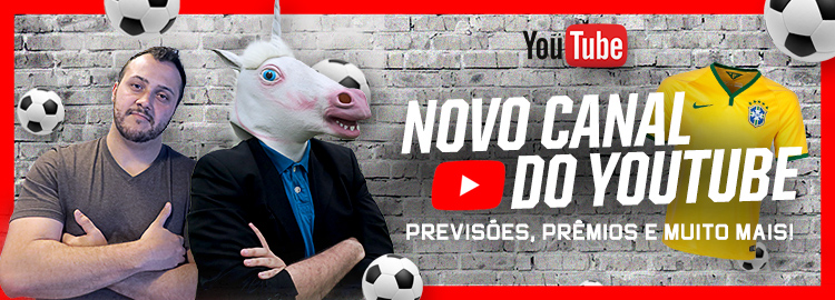 Novo Canal do YouTube dá dicas, previsões e prêmios