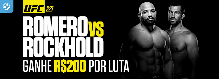 UFC 221: Ganhe R$ 200 por luta