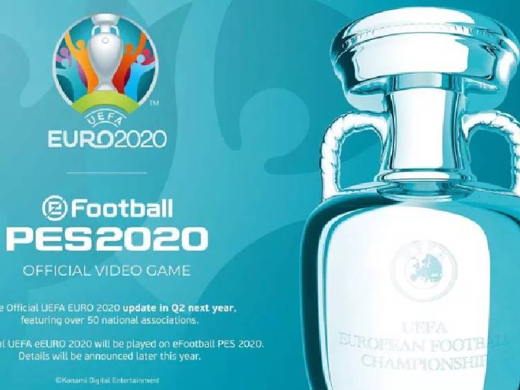 Konami adia atualização do game UEFA Euro 2020 para PES