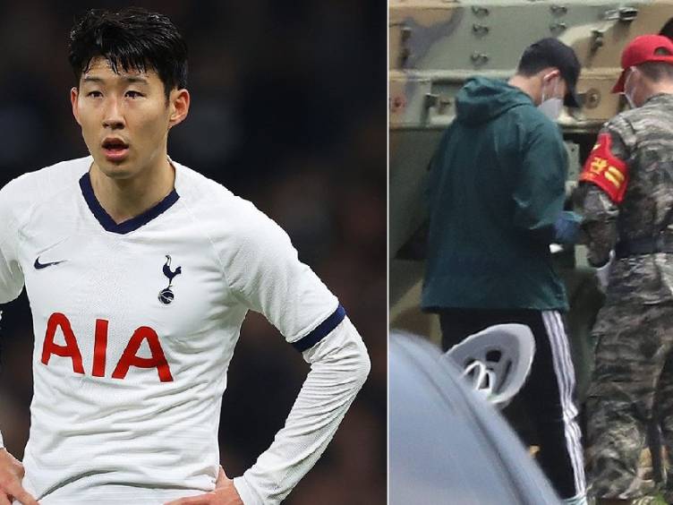 Atacante Son, do Tottenham, inicia serviço militar na Coreia