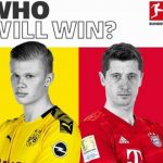 haaland dortmund lewa bayern instagram