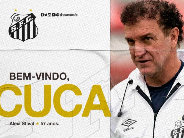 Santos oficializa Cuca como seu novo velho técnico