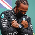 hamilton podiogpbelga homenagem panteranegra instagram mercedes f1