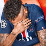 neymar chorando perda da champions instagram neymar