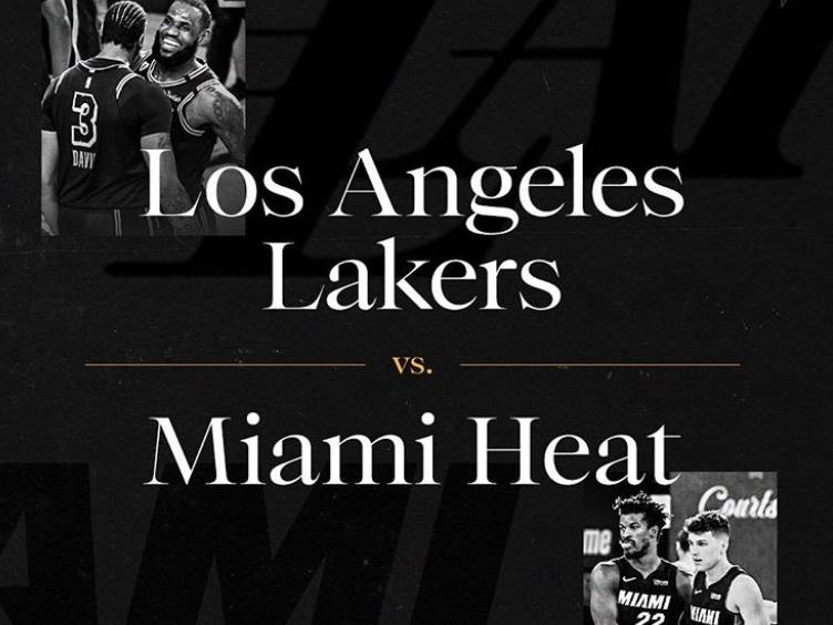 Final da NBA será entre Los Angeles Lakers e Miami Heat