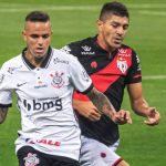 luan no corinthians 0a0 atleticogo bra2020 reproducao twitter brasileirao