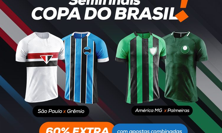 promoção 60% extra combinadas Copa do Brasil