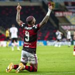 foto cortada gabigol primeiro sobre vasco 2a0 bra2020 crf