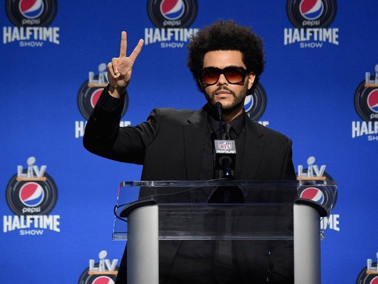 The Weeknd, atração do halftime show do Super Bowl LV