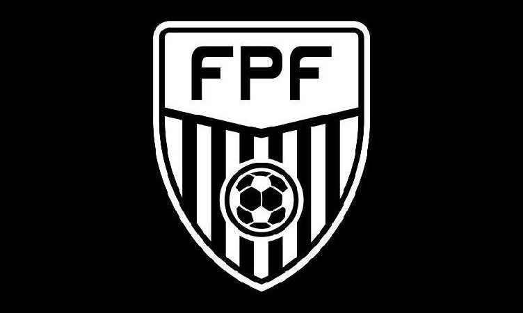 Em preto, marca da Federação Paulista de Futebol