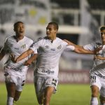 cortada santos 2a1 deportivolara liberta2021 foto ivansstorti santosfc