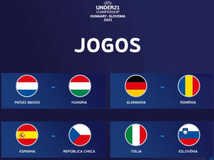 Euro Sub-21: última rodada da fase de grupos inicia nesta terça