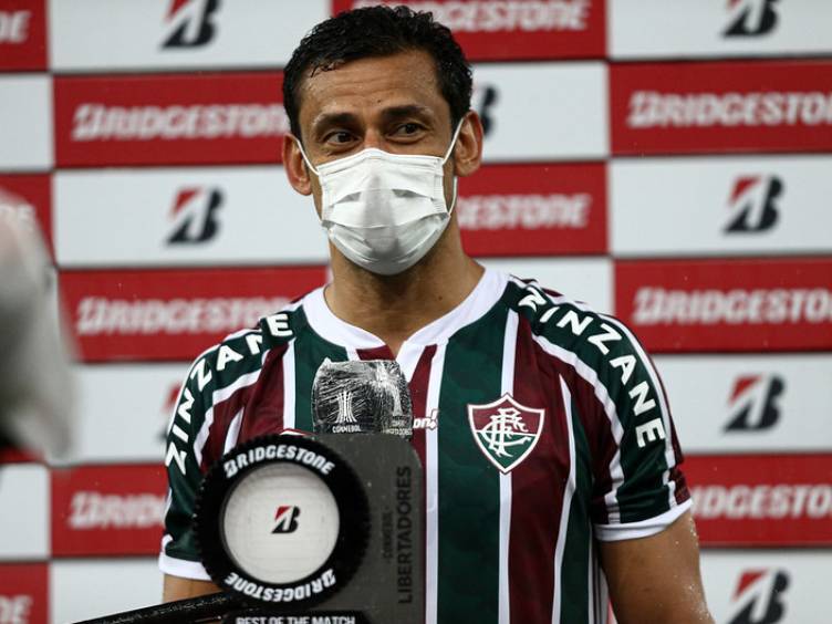 fred melhor do jogo flu 2 x 1 santa fe libertadores 2021