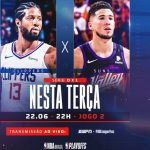 destaque jogo2 suns x clippers finais oeste nba2020 2021 twitter