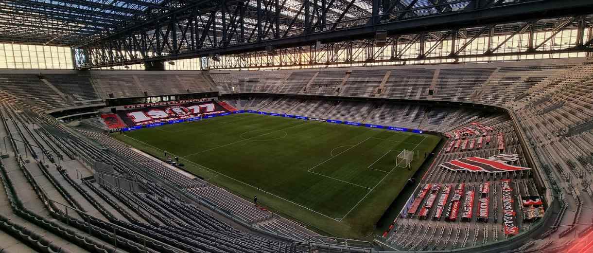 Estádio Joaquim Américo conhecido por Arena da Baixada casa do Club Athletico Paranaense