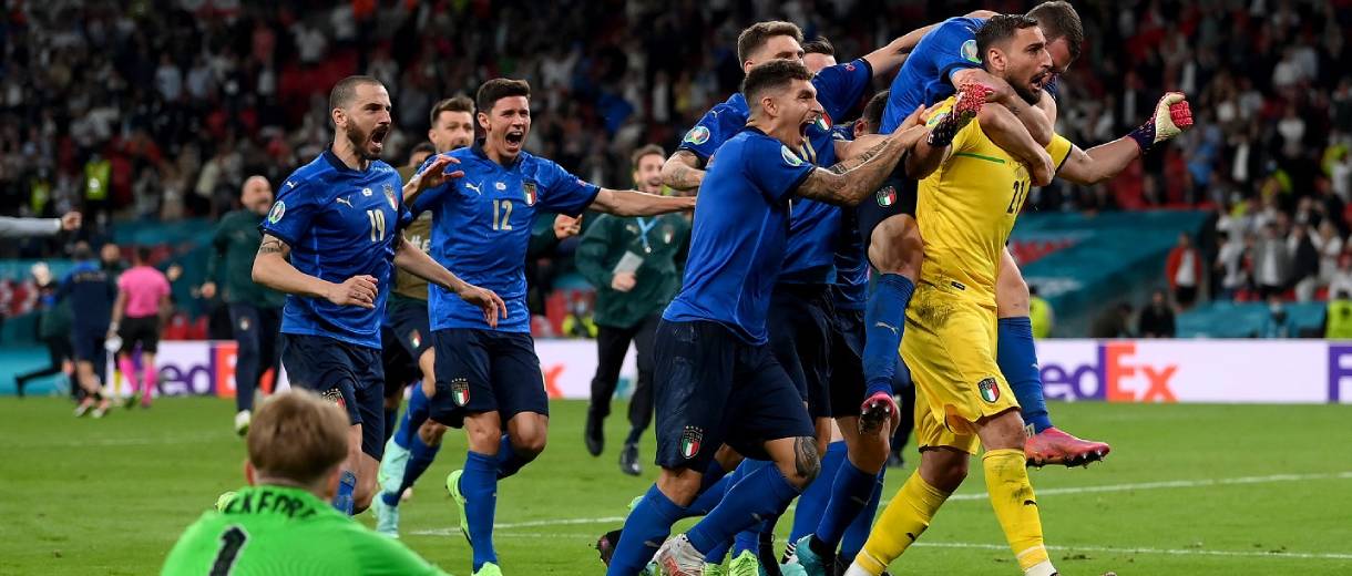 Itália supera Inglaterra nos pênaltis e é campeã da Euro 2020