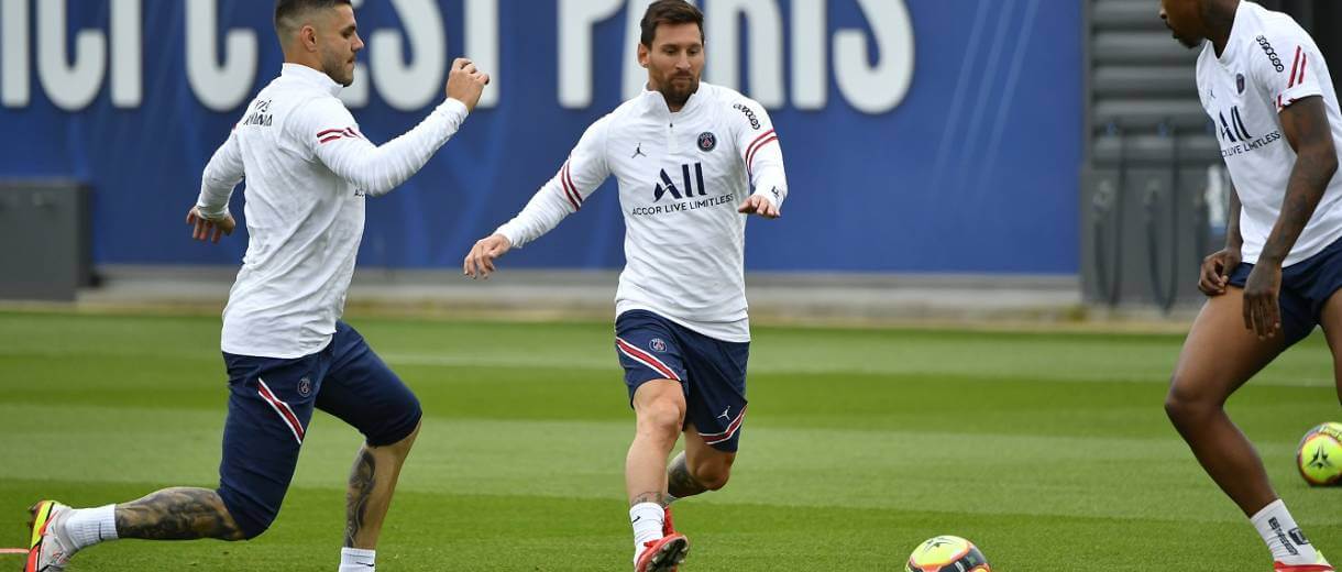 PSG se prepara para a 3ª rodada da Ligue 1. E Messi?