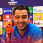 xavi treinador barcelona coletiva champions 2021 22 reproducao fcbarcelona 1