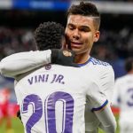 vinicius junior e casemiro pelo real madrid divulgacao 1