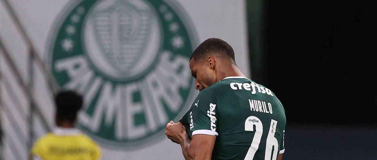 em destaque murilo celebra gol contra ponte preta pelo paulista 2022