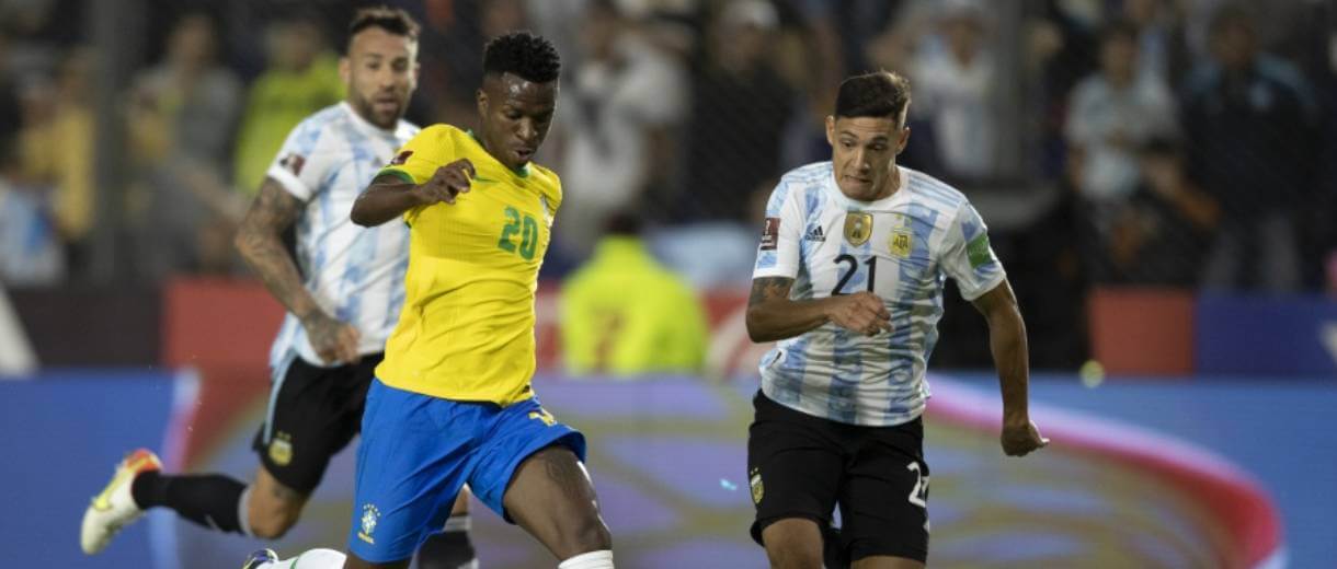 em destaque vinicius junior contra argentina pelas eliminatórias copa 2022