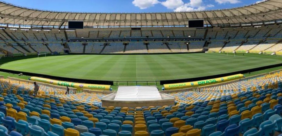estádio do Maracanã para Brasil x Chile pelas Eliminatórias Copa Catar 2022