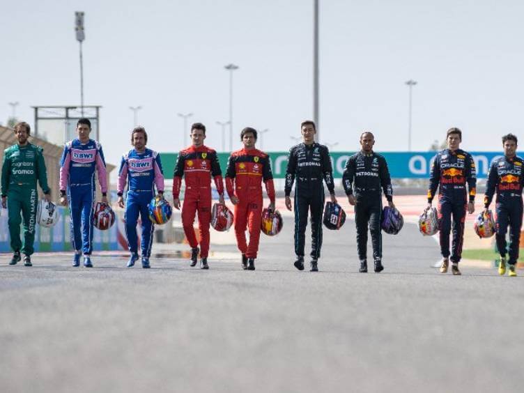 os pilotos da temporada 2022 de fórmula 1
