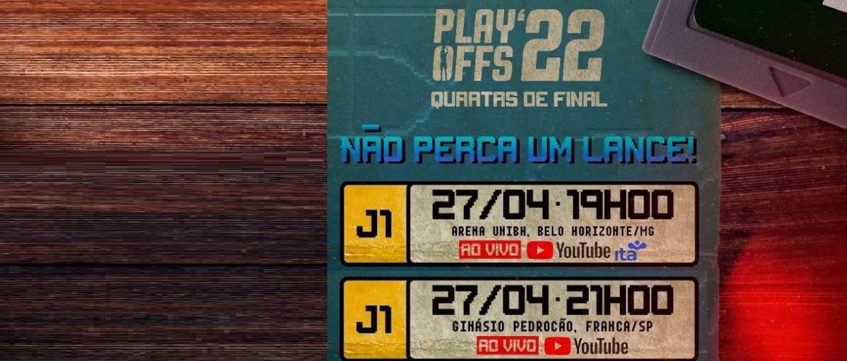 Playoffs NBB 2022 iniciam quartas de final. Veja os jogos