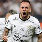 maicon comemora gol contra boca libertadores 2022 rodrigo coca ag corinthians 1