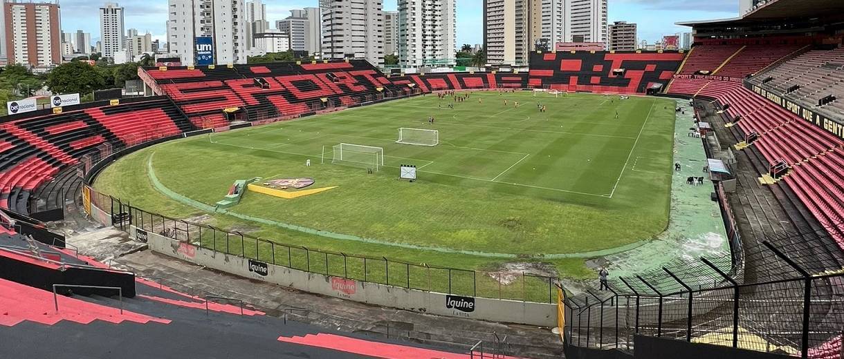 ilha do retiro estadio do sport clube do recife em pernambuco