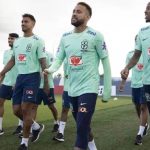 treino selelcao de futebol brasil le havre franca foto lucas figueiredo cbf 1