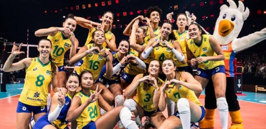seleção brasileira de volei feminino mundial 2022