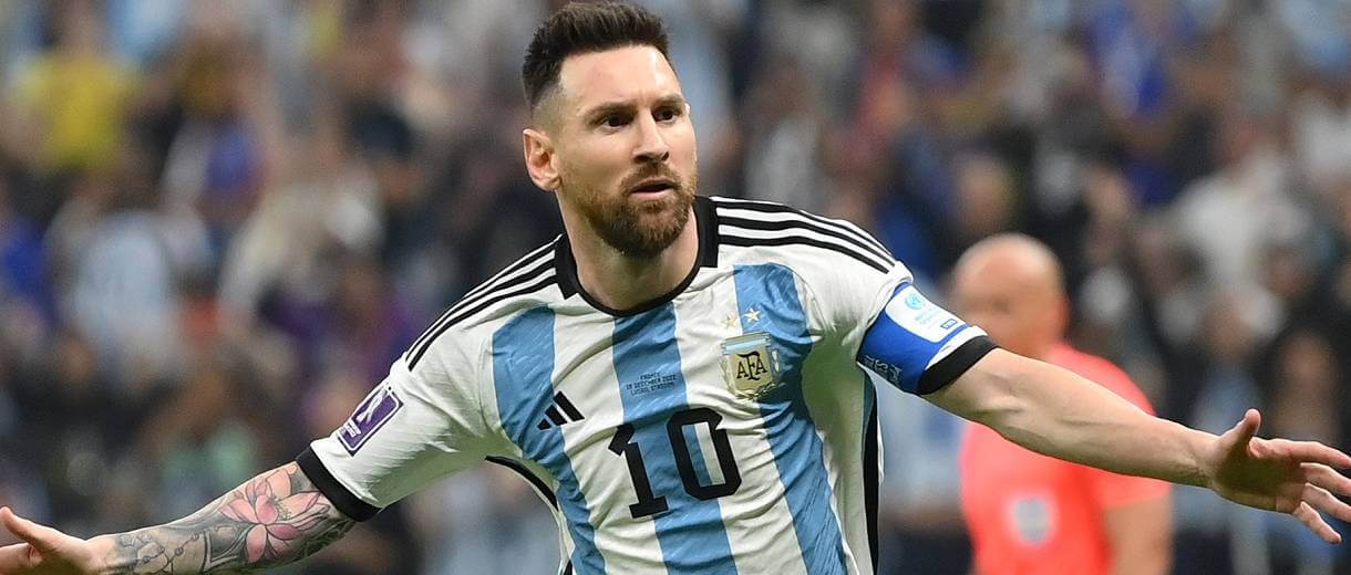 messi marcou o primeiro gol da argentina na final da copa do mundo catar 2022