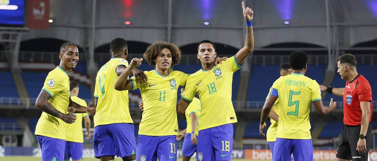 Brasil avança no Sul-Americano Sub-20. Veja os próximos jogos