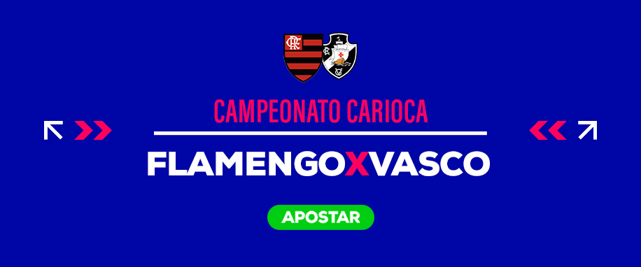 tv banner campeonato carioca 2023 - flamengo x vasco - apostar betmotion