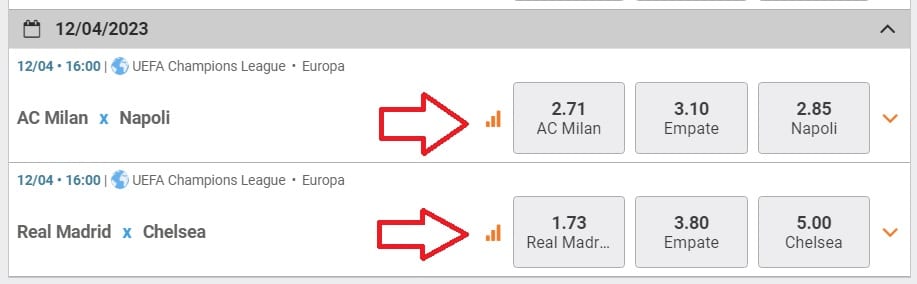 MILAN X NAPOLI, CHAMPIONS LEAGUE 2022 / 2023, 1º) JOGO QUARTAS DE FINAL