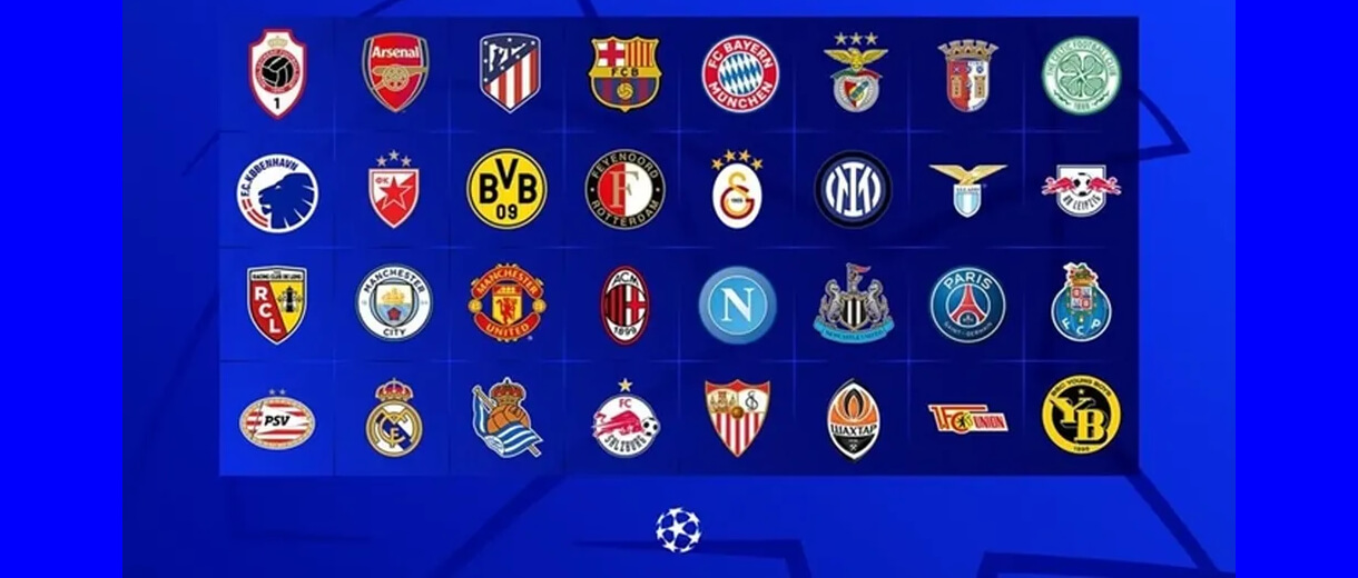 Definido os grupos da UEFA Champions League 2023/2024