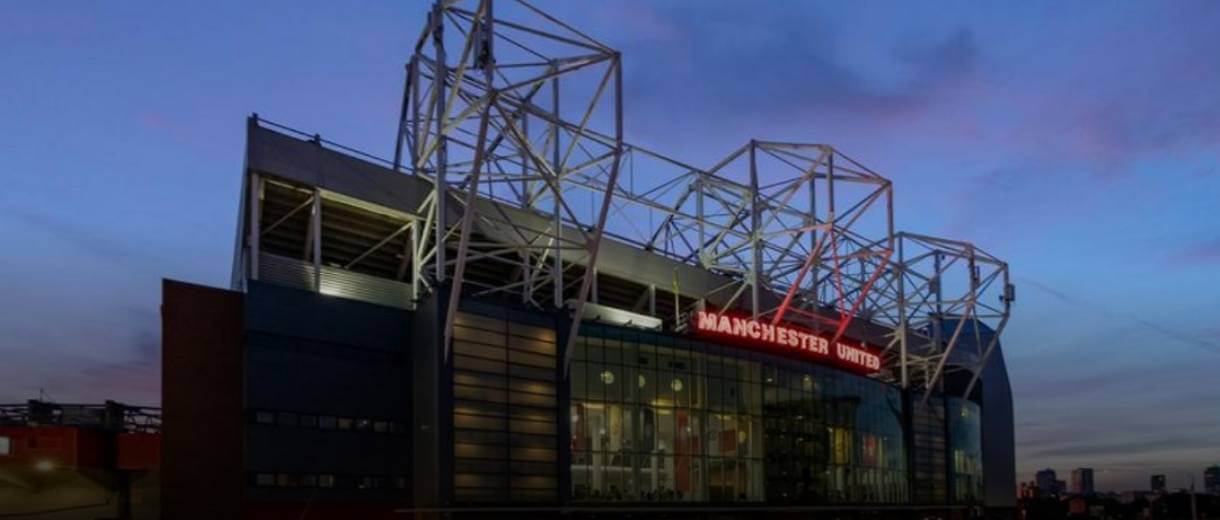 old trafford conhecido por teatro dos sonhos estadio manchester united foto reproducao mufc ()