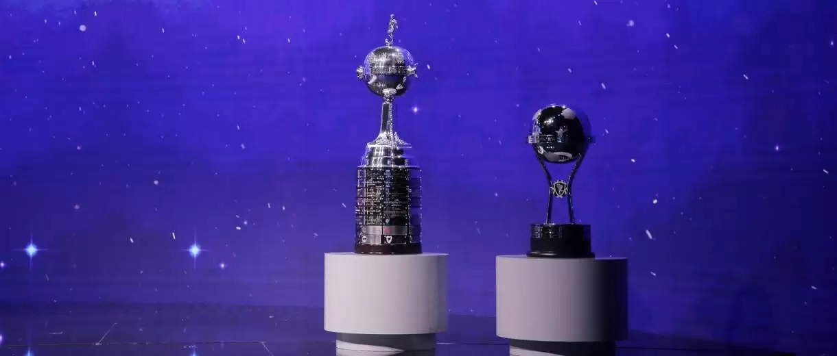 trofeus conmebol libertadore e sudamericana divulgacao site conmebol